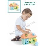 YILDIRIM OYUNCAK Eğitici Sevimli Bultak Ev Açılabilir Aksesuarlı Taşınabilir Model - Kilitli Kapı Anahtarlı Bultak
