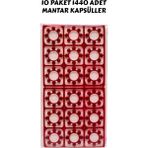 Yıldırım Oyuncak Mantar Kapsül 10 Paket 1440 Adet Kapsül - Kovboy Nostaljik Oyuncak Silah Mermisi Mantar Mermi - Beyaz