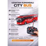 YILDIRIM OYUNCAK RC Uzaktan Kumandalı 32 CM Oyuncak Otobüs | Şehir Otobüsü Modeli 27 MHz Kumandalı Büyük Otobüs