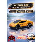 YILDIRIM OYUNCAK Uzaktan Kumandalı Full Fonksiyon LED Işıklı Tesla Cybertruck Araba 22 cm