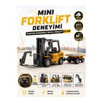 YILDIRIM OYUNCAK Uzaktan Kumandalı Mini Forklift 21 cm – 8CH Metal Gövde, Römorklu, Kancalı, Yük Kaldıran Gerçekçi RC Oyuncak İş Makinesi