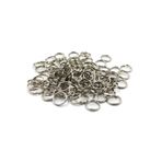 yıldırımavize Kristal Avize Taşı Birleştirme Halkası ( Çapı 12x12mm) ( 150 Adet ) gümüş renk