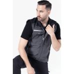 Yıldırımlar İş Güvenliği Ekipmanları Owl Softshell Yelek - 4XL - Gri - Siyah