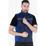Yıldırımlar İş Güvenliği Ekipmanları Owl Softshell Yelek - 4XL - Lacivert