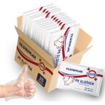 Yıldırımlar PE Tek Kullanımlık Şeffaf Eldiven 100 Lü X 25 Paket