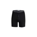 Yıldız 111 Siyah Likralı Uzun Boxer