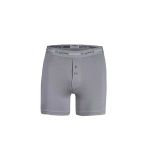 Yıldız 112 Erkek Pamuklu Gri Likralı Uzun Boxer