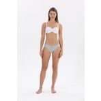 Yıldız 3574 Gri Kadın Ribana Kalpli Bikini Külot