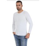 YILDIZ 385 ERKEK MODAL UZUN KOL SIFIR YAKA ATLET 6 ADET