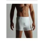 Yıldız 39 Erkek Modal Likralı Boxer Beyaz Tekli Beyaz 5Xl