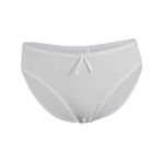Yıldız 3910 Beyaz Likralı Bambu Kadın Bikini Külot