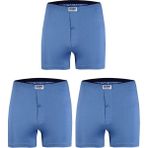 Yıldız 3'lü Yıldız Erkek Havlu Bel Penye Boxer - XL - Mavi