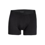 Yıldız 40 Erkek Siyah Terletmez Modal Kumaş Likralı Boxer