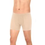 Yıldız 4'lü Erkek Bambu Likralı Boxer (Ten, L)