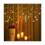 Yıldız 4m 96 LED 19 Saçak 40-50-60CM Gün Işığı Yıldız Boyutu:7cm - Çok Renkli - Seçenek Mevcut Değil