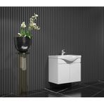Yıldız 55 Banyo Alt Dolap Beyaz Mdf Beyaz