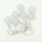 Yıldız Animasyonlu Beyaz Led 8 Top Işık Disko Küre Aydınlatma 220 Volt