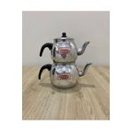 YILDIZ ARKAR Alüminyum Çaydanlık Tombik Model Mini Boy No 2 (TOPLAM 1.50 LİTRE)