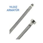 Yıldız Armatür Batarya Bağlantı Hortumu Batarya Fleksi Bağlantı Hortumu Flex M10-3/8 70 cm ( 1 Adet )