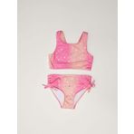 Yıldız baskılı kız çocuk bikini takım DB200737BT BASKILI 7-8 Yaş