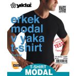 Yıldız Çamaşır 150 Siyah V Yaka Erkek T-Shirt