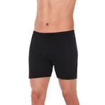 Yıldız Çamaşır YLDZ-05 Siyah %100 Pamuk Süprem Paçalı Erkek Boxer