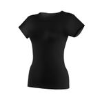Yıldız Çamaşır YLDZ-2325 Siyah Kadın Termal T-Shirt