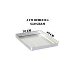 Yıldız çelik Alüminyum Baklava Börek Fırın Tepsisi 30*40*4 Cm 600 gram
