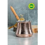 Yıldız çelik Bakır Sütlük & Cezve 6-7 Kişilik