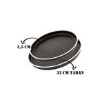 Yıldız çelik Granit Pizza ve Künefe Tabağı & Tepsisi 32 cm