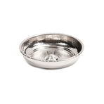 Yıldız çelik İşlemeli Çelik Hamam Tası 20 Cm