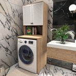 Yıldız Elegance Banyo Dolabı Ahşap-Beyaz Malzeme ile Kolay Montaj ve Çok Amaçlı Kullanım