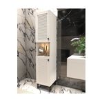 Yıldız Elegance Luxe Beyaz Banyo Boy Dolabı