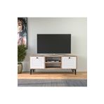 Yıldız elegance TV ÜNİTESİ PANJUR KAPAKLI AHSAP_ BEYAZ PTV_1200