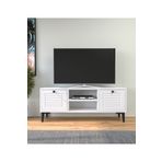 Yıldız Elegance Tv Ünitesi Panjur Kapaklı Mat Beyaz PTV_1200