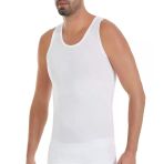 Yıldız Erkek Bambu Likralı Askılı Atlet 315/318 - 6 Adet - XL - Beyaz