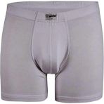 Yıldız Erkek Bambu Likralı Boxer 320 - 3 Adet - L - Gri