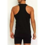 Yıldız Erkek Modal Likralı Spor Atlet 77/79 - 6 Adet - 2XL - Siyah