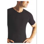 Yıldız Erkek Süper İnce Kısa Kol V Yaka Atlet - 3 Adet Siyah 2Xl