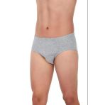 Yıldız Erkek Süprem Pamuklu Slip Külot 130-131 - 6 Adet - S - Gri