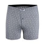 Yıldız Erkek Taşma Lastik Desenli Penye Boxer Short 43
