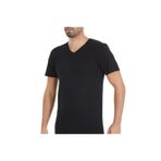 YILDIZ Erkek V Yaka Fanila, Süprem Dokuma, Siyah, 2XL Beden