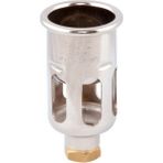 Yıldız Gaz Armatürleri Tavlama Basligi (Kromlu) 45 mm