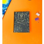 Yıldız Haritası Tasarımlı Sert Kapaklı Mini Defter