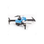 Yıldız İha Heki Skymaster Fırçasız Motor, Çift Kameralı Engel Sensörlü Hobi Dronu (Mavi, 3 Bataryalı)