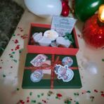 Yıldız İskandinav 🎄 Yılbaşı Özel Boyama Seti+Bileklik – Şık Hediye Kutulu Aile Okul Etkinlik Paketi - yeniyil sürprizi