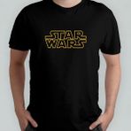 Yıldız Savaşları / Star Wars %100 Pamuklu Bisiklet Yaka T-Shirt Model - 1 - Siyah - 8 - 12 Yaş