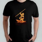 Yıldız Savaşları / Star Wars %100 Pamuklu Bisiklet Yaka T-Shirt Model - 28 - Siyah - 8 - 12 Yaş