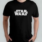 Yıldız Savaşları / Star Wars %100 Pamuklu Bisiklet Yaka T-Shirt Model - 3 - Siyah - XL