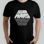 Yıldız Savaşları / Star Wars %100 Pamuklu Bisiklet Yaka T-Shirt Model - 6 - Siyah - XL